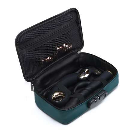 Зеленая сумочка для хранения игрушек Discreet Box